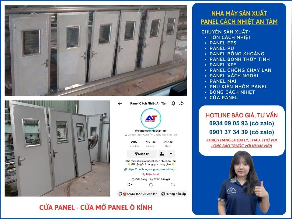 Cửa mở panel