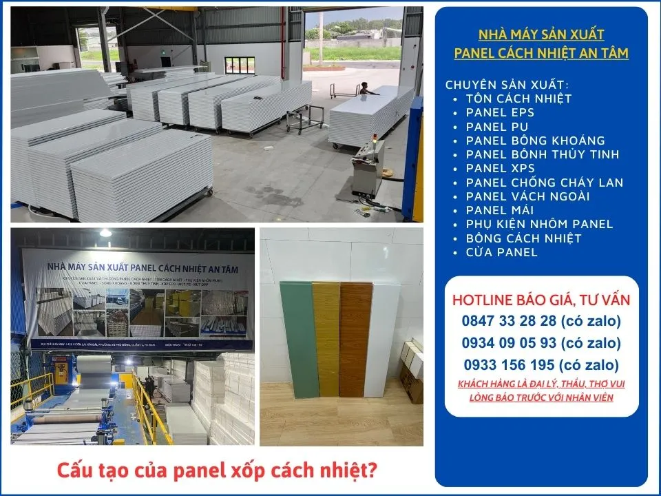 Panel xốp cách nhiệt
