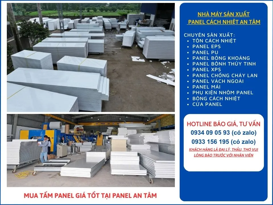 Mua tường panel cách nhiệt