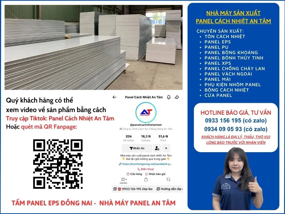 Tấm Panel EPS Đồng Nai