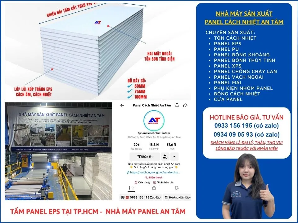 Tấm Panel EPS Hồ Chí Minh