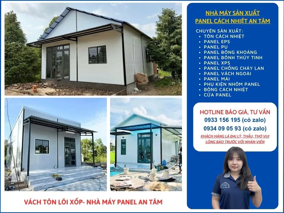Vách tôn lõi xốp chống nóng là gì?