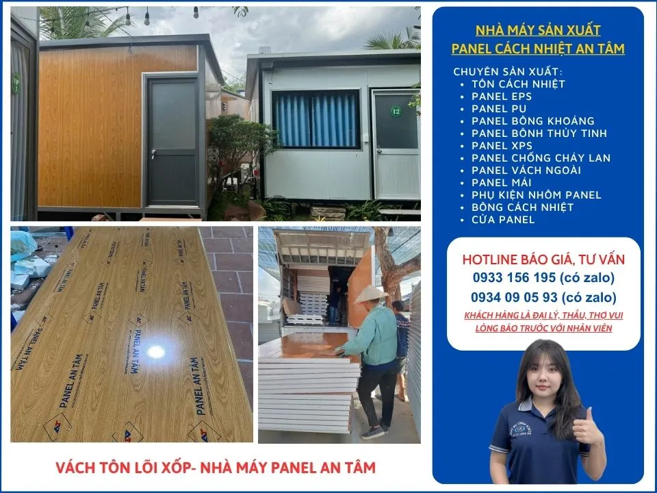 Vách Tôn Lõi Xốp