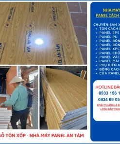 Panel Vân Gỗ Nhạt