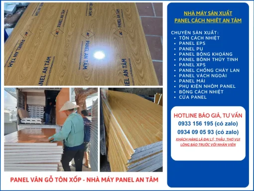 Panel Vân Gỗ Nhạt
