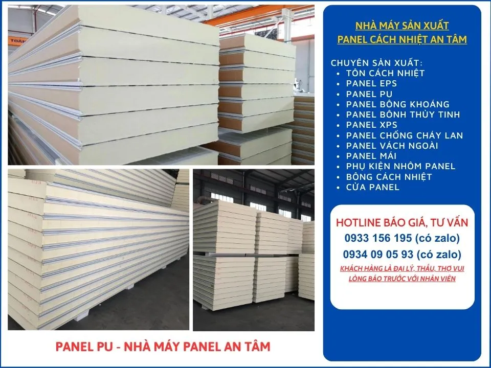 Tấm panel PU (Polyurethane)