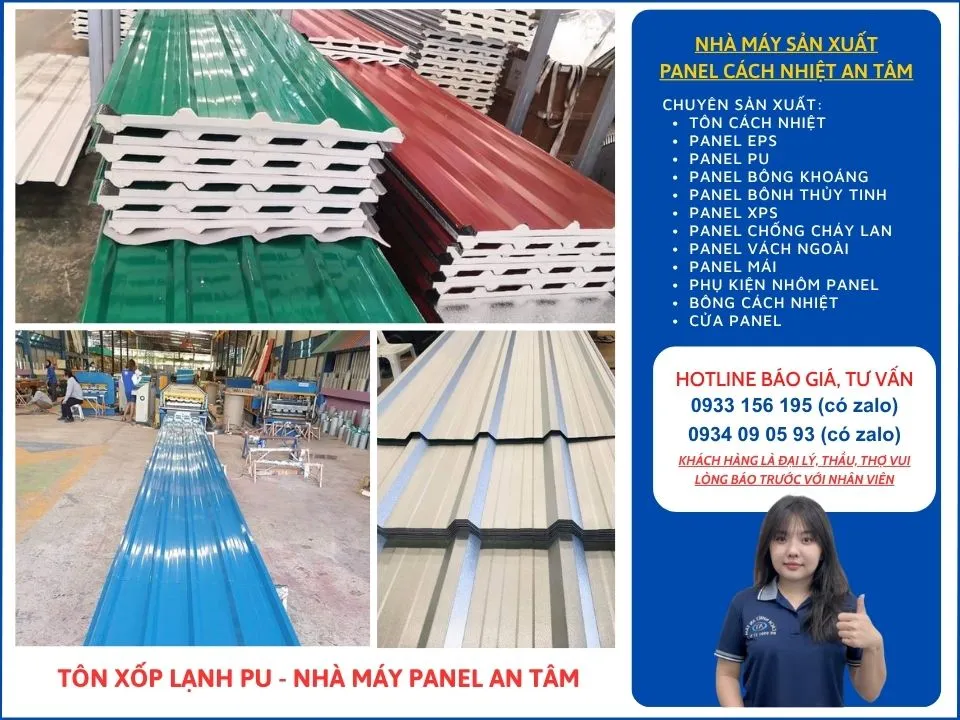 Tôn xốp lạnh là gì? Tìm hiểu cấu trúc chi tiết
