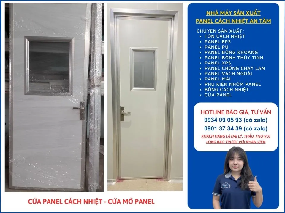 đặc trưng của cửa panel nhôm cách nhiệt