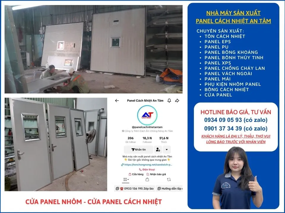 Cửa Panel Nhôm