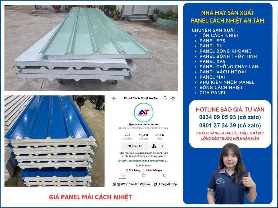 Giá tấm panel mái