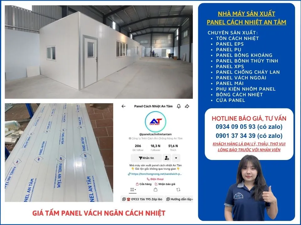 Giá tấm panel vách ngăn