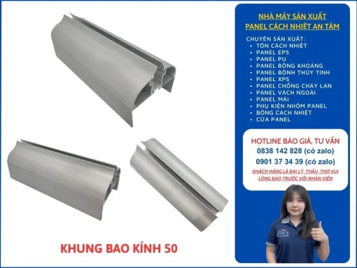Khung bao kính 50