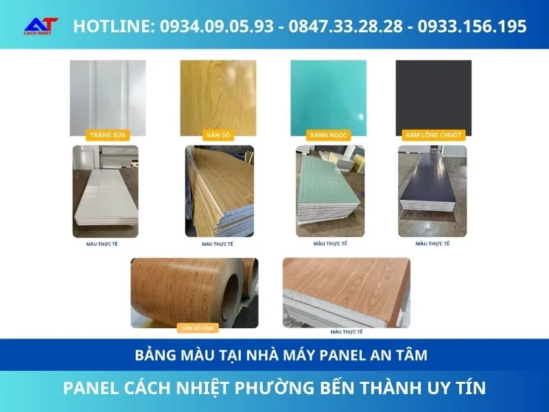 Tấm Panel cách nhiệt phường Bến Thành