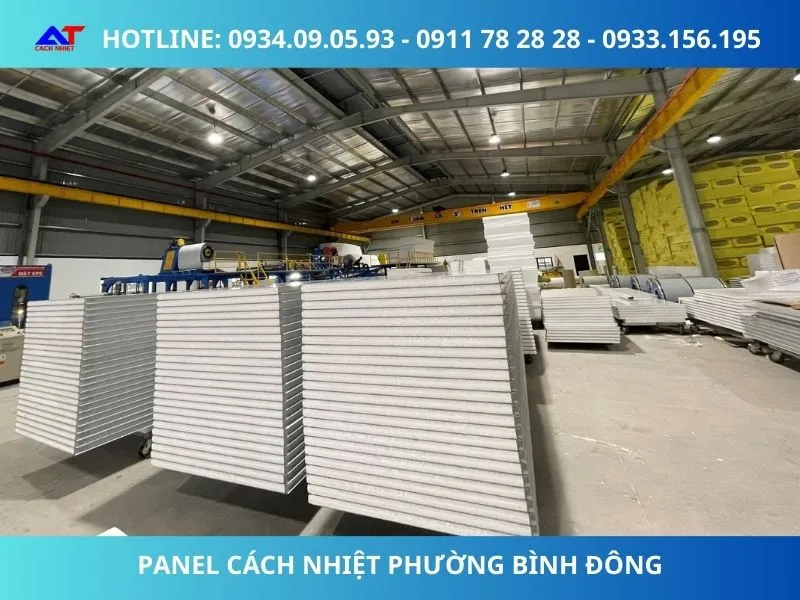Nhà máy panel cách nhiệt An Tâm