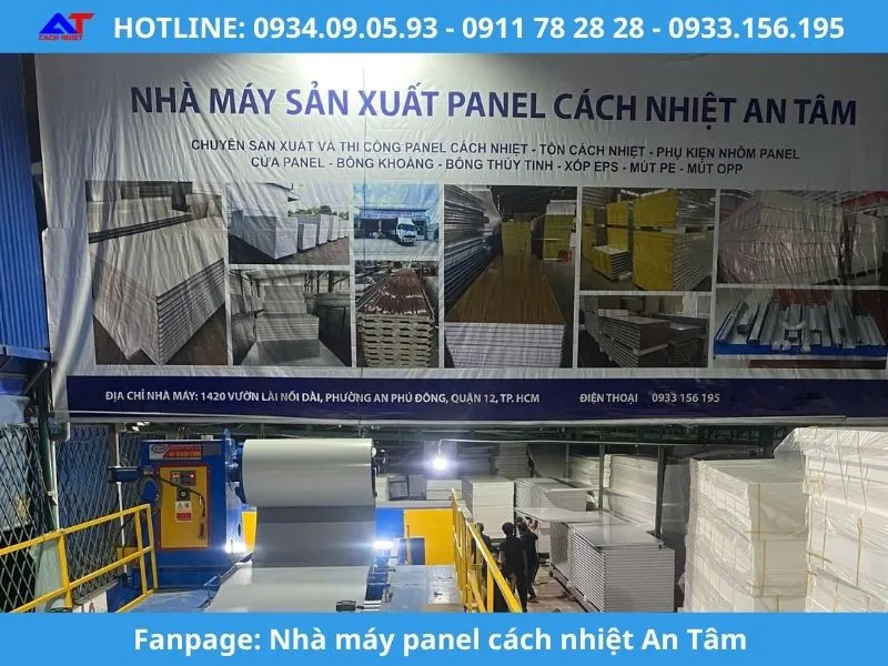 Panel cách nhiệt Phường Diên Hồng