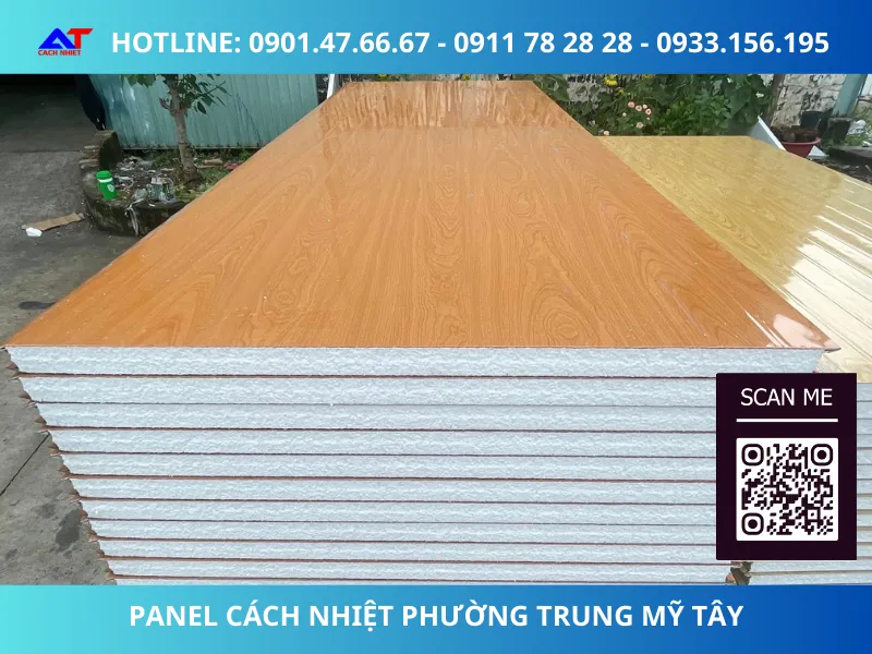 Cấu tạo của tấm panel cách nhiệt