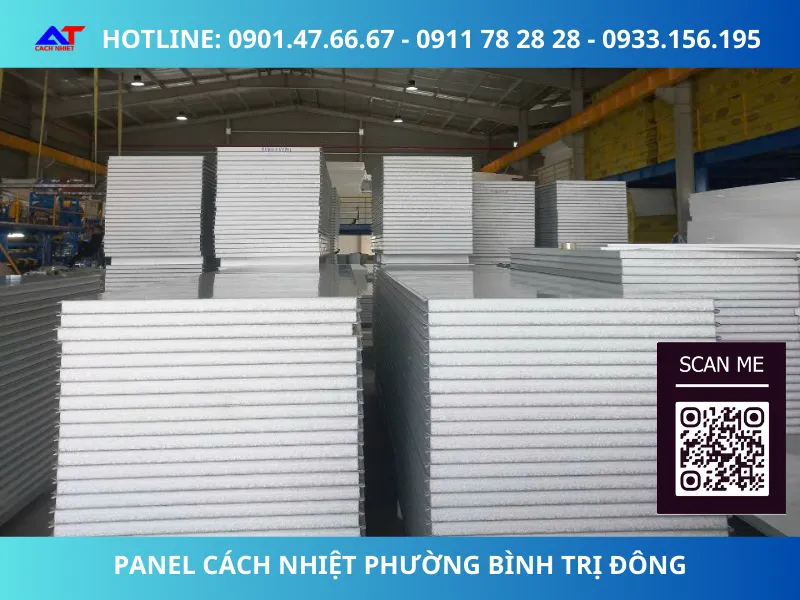 Panel cách nhiệt phường Bình Trị Đông