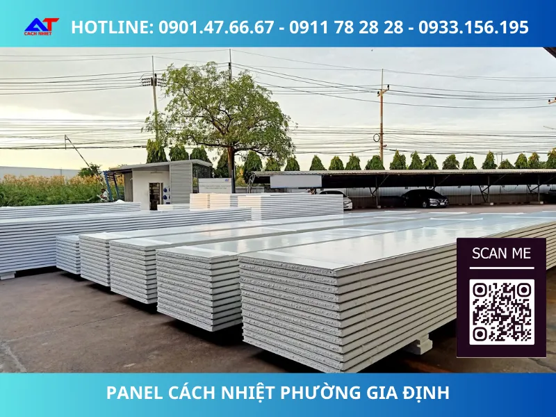Panel cách nhiệt phường Gia Định