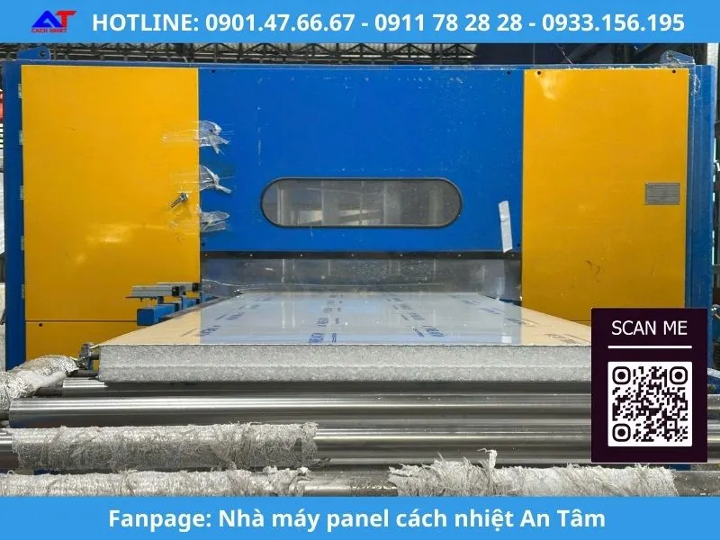 Tấm Panel độ dày 75 thích hợp làm nhà panel