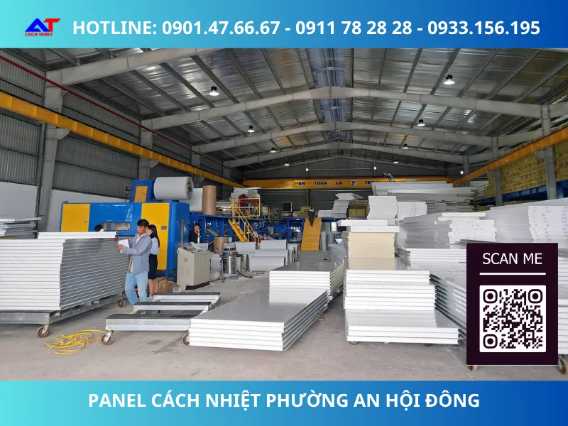 Panel cách nhiệt phường An Hội Đông