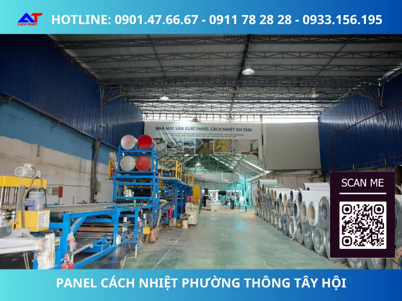 Panel cách nhiệt Phường Thông Tây Hội