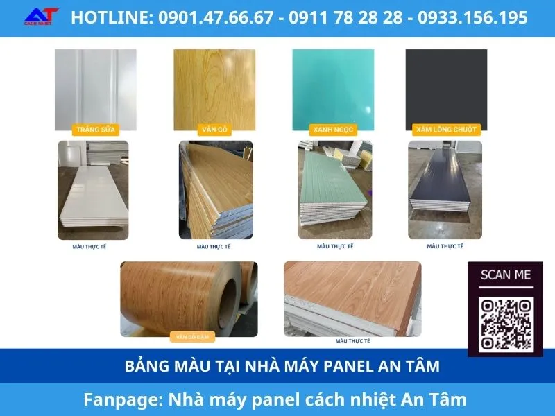 panel cách nhiệt Phường Bảy Hiền