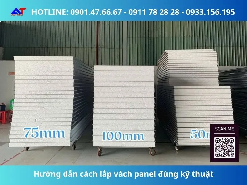 Panel cách nhiệt có mấy loại? Phân loại panel cách nhiệt